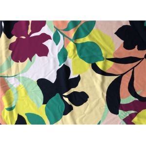 Digital Print Plain Nylon Spandex Fabric For Swimwear Swimsuit