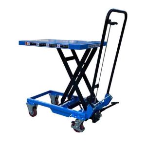 Single Scissor Platform 32.68in * 19.69in Manual Scissor Lifter Tables Max