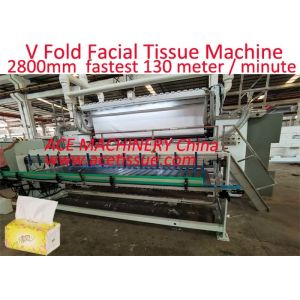 Cheap Automated Facial Tissue Paper Making Machine with Optional 4-Color Printing for sale