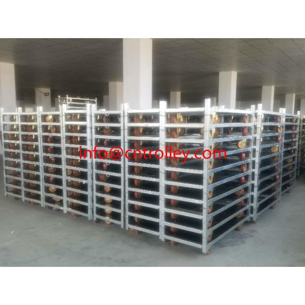 Metal Mesh Hot Dip Galvanized Danish Trolley Easy To Install