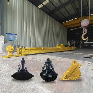 10-16M Digging Depth Excavator Telescopic Arm For CAT320 Excavator