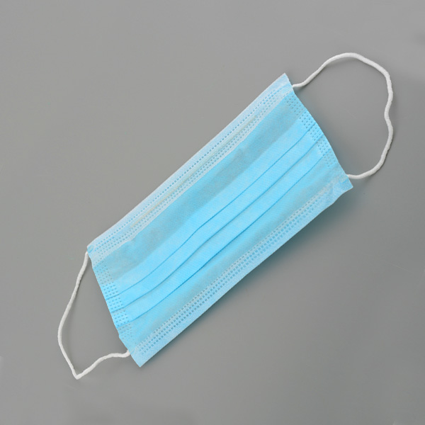 Light Blue Melt Sprayed Anti Pollution Earloop Face Mask