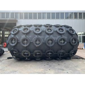China 0.05MPa/ 0.08MPa Marine Rubber Fender with Excellent Shock Absorption Capacity and Sling Type on sale