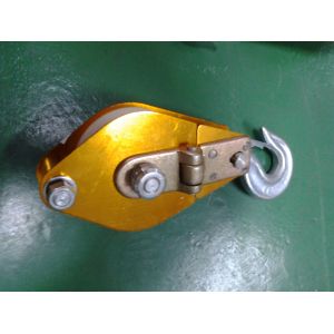 Aluminum Alloy Plated With Nylon Sheave Hoist Pulley Block and Tackle