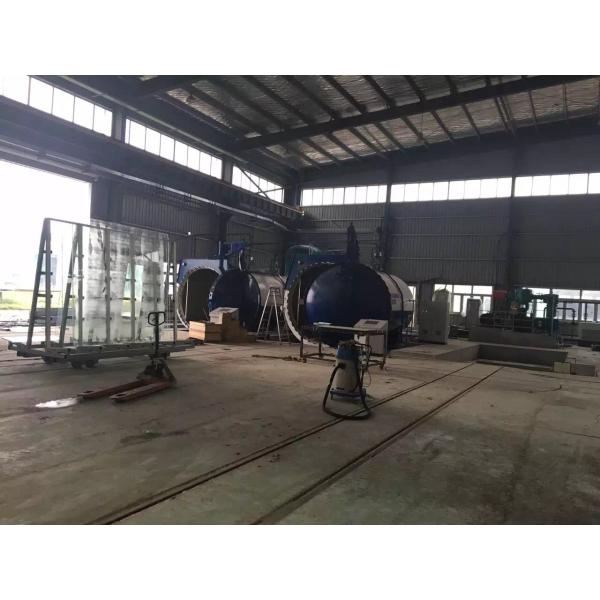Quality 2M Or Customized Inner Diameter Glass Laminating Autoclave Machine / Glass Autoclave For Bricks / Glass / Wood wholesale