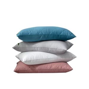 Rectangle Medium Soft Microfiber Pillow Washable Easy Care Vacuum Packed for Convenient Storage