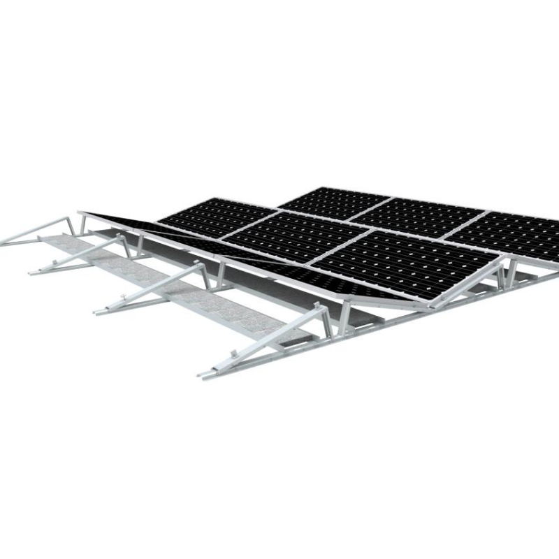 Foldable Solar Panel Roof Mounting Brackets Easy Storage, Portable Deployment