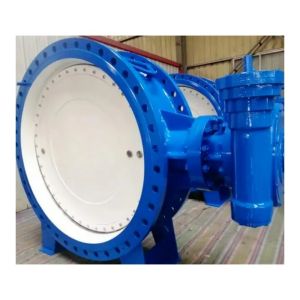 China Gas Control Large Size Double Eccentric Type Butterfly Valve with Diaphragm Structure on sale