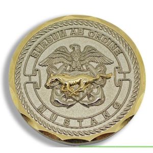 China Double Plating 3D design gold plating coin challenge Coin with diamond cut wave on sale