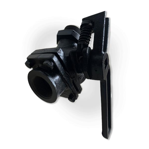 Quality Passenger Car Coach Cut Off Cock Interface Dimensions G1 1/4 Cast Iron Material wholesale