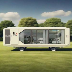 Eco Friendly K9 Space Capsule Ideal Solar Powered Portable Accommodation
