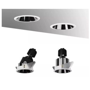 Cheap Mini GU10 Adjustable Recessed Lighting Anti Glared Function Aluminum Material for sale