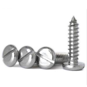 China DIN EN ISO 1481 Slotted Pan Head Tapping Screws DIN7971 Slotted Pan Head Self Tapping Screws on sale