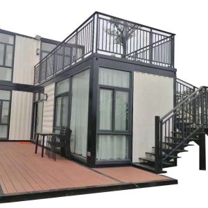 Cheap Zontop modern luxury easy assemble steel manufactured prefabricated resort 2 story prefab modular house for sale