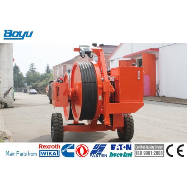 Deutz Air Cooled Engine Overhead Line Stringing Equipment Hydraulic Tension