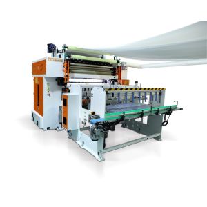Bottom Pull /V Fold Facial Tissue Folding Machine Production Line