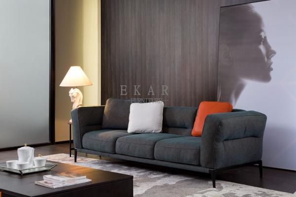 Fabric Velvet Furniture Couch Living Room Sofa