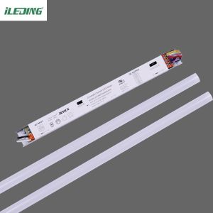 Cheap DLC 140Lm/W Magnetic LED Light Troffer Linear retrofit Kit for USA Market Adjust 5CCT for sale