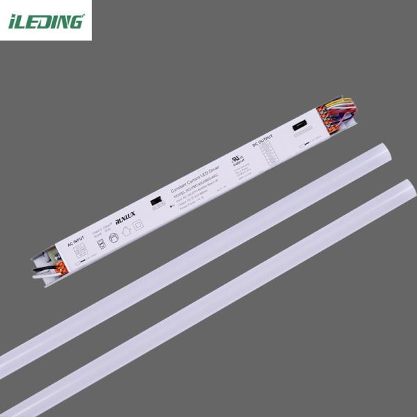 DLC 140Lm/W Magnetic LED Light Troffer Linear retrofit Kit for USA Market Adjust