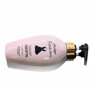 Pink PET Plastic Shampoo And Conditioner Bottles 125ml 350ml