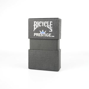 Playing Cards Lid And Base Packaging Box with Custom Hot Foil Silver Stamping