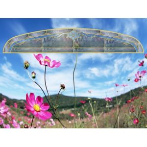 Custom Design Clear Tempered Safety Glass 250 Degrees Thermal Shock