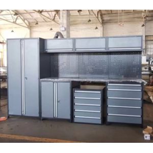 5 Drawers Tool Trolley Metal Cabinet Heavy-duty Roller Cabinet for Garage Store