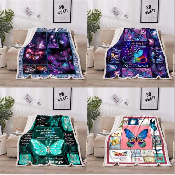 Quality Customized Printed Microplush Home Warm Soft Fleece Blanket wholesale