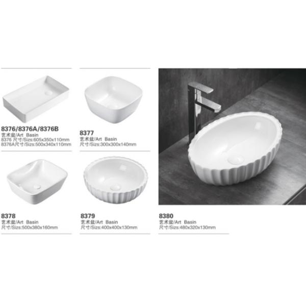 Bathroom Counter Clothes Washing Basin Ceramic Laundry Lavatory Sink