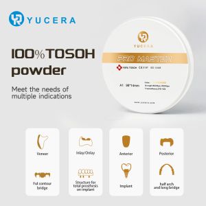 Yucera Pro Master Dental Zirconia Blocks Customizable for Your Needs