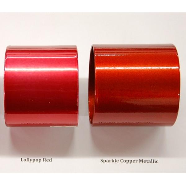 Indoor / Outdoor Candy Red Powder Coat Good Atmospheric Aging Resistance