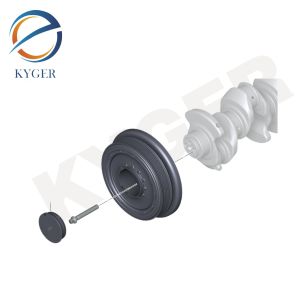 11237800026 Auto Spare Car Parts Crankshaft Pulley For BMW 5 F10 5Touring F11 X6