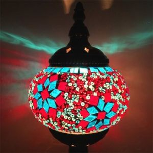 Mediterranean style Art Deco handmade Turkish Mosaic Pendant Lamp(WH-DC-18)