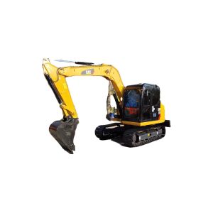 135L Fuel Tank Capacity Second Hand CAT Excavators With 3.33L Displacement