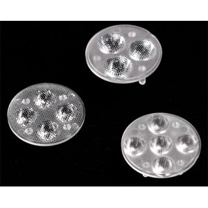 China PMMA LED Light Lens w/ 60° Uniform Facula, High Transmittance & Quality on sale