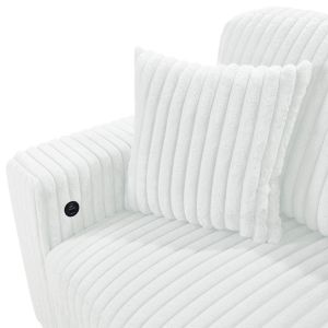 U-Shaped Sectional Sleeper Sofa with Pull Out Bed and Storage Chaise Lounge and