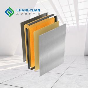 Smooth Surface Heatproof Curtain Wall Metal Panel With Soundproof Feature