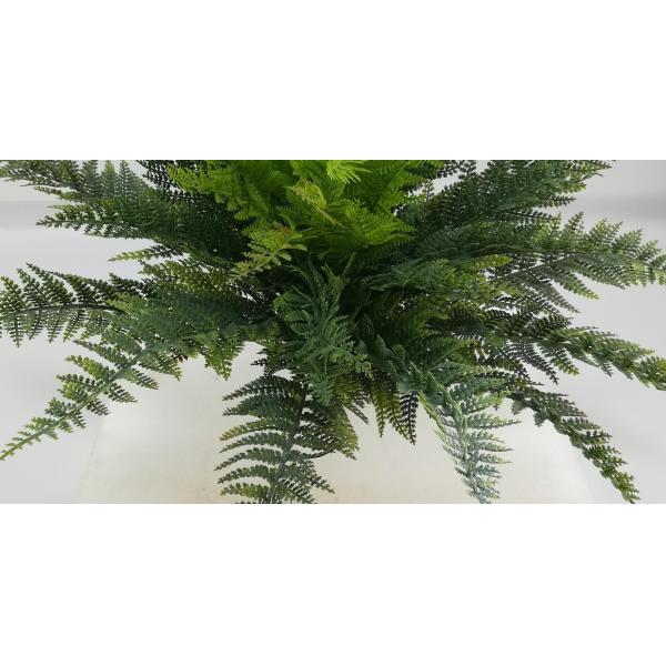 Hassle Free 36 Leaves Artificial Fern Branch For Home Decoration