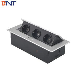conceal style with EU standard power plug table pop up power outlet