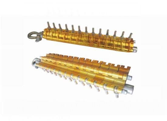 Conductor Gripper Come Along Clamp Multi Segment Type Aluminum Alloy Wire