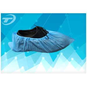 OEM Blue SPP Nonwoven Medical Shoe Covers 15*39cm For Protection Use