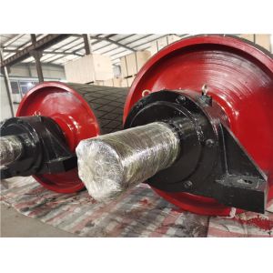 Cement Plant 500mm Width Pci Conveyor Pulleys For Belt Handling