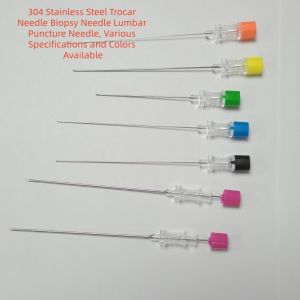 304 Stainless Steel Trocar Needle Biopsy Needle Customizable Size Color
