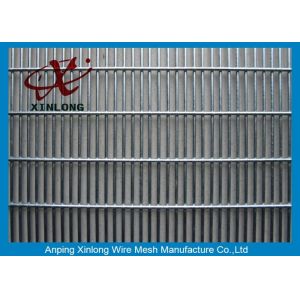 Anti Climb Mesh Fence / Galvanized Walkway School Security Fencing