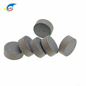 Cheap PTC Heating Chip 225℃ 1K～4K Ohm 220V PTC Thermistor 8*3mm Round Silver Electrode for sale