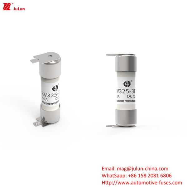 Quality SINOFUSE Medium EV Fuse Flat Head 325V 10A-50A Electric Vehicle Tube Bolt Screw Connection wholesale