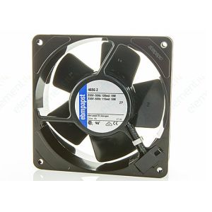 0.540 Kg DC Axial Compact Fan With Exhaust Over Struts Airflow Direction