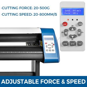 High Precision 135cm Vinyl Cutter Machine Servo Motor Driver