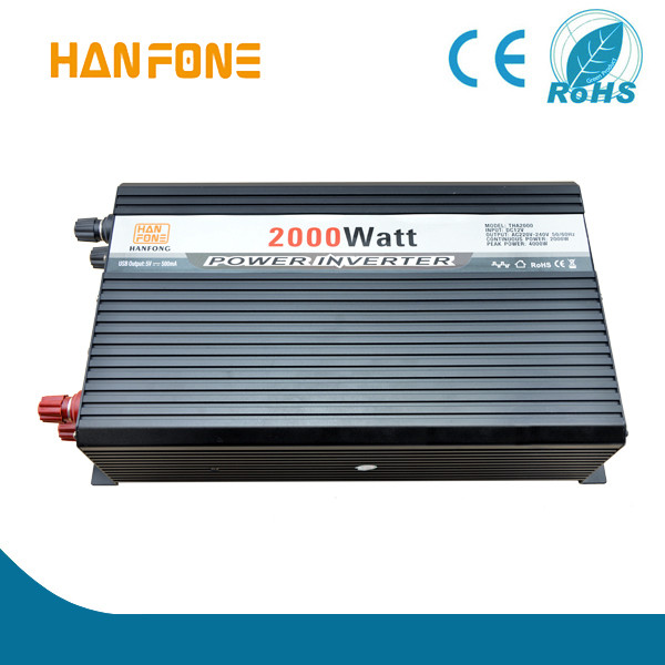 Quality HANFONG Modified sine wave inverter 2000w inversor, inversor máquina de soldar, onda sinusoidal pura inversor DC TO AC wholesale