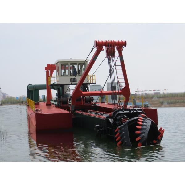 Hydraulic Controlling Hydraulic Cutter Suction Dredger With Cummins Engine And